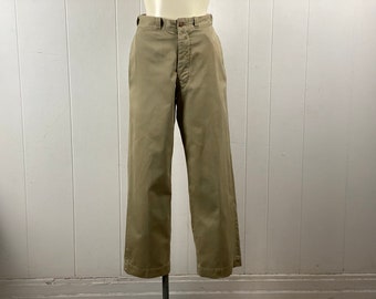 28 Waist 60s Military Chinos / XS Small Pants Army Military 1960s