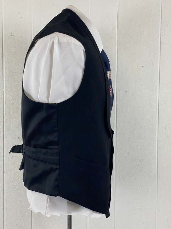 Vintage vest, size medium, 1900s vest, suit vest,… - image 7