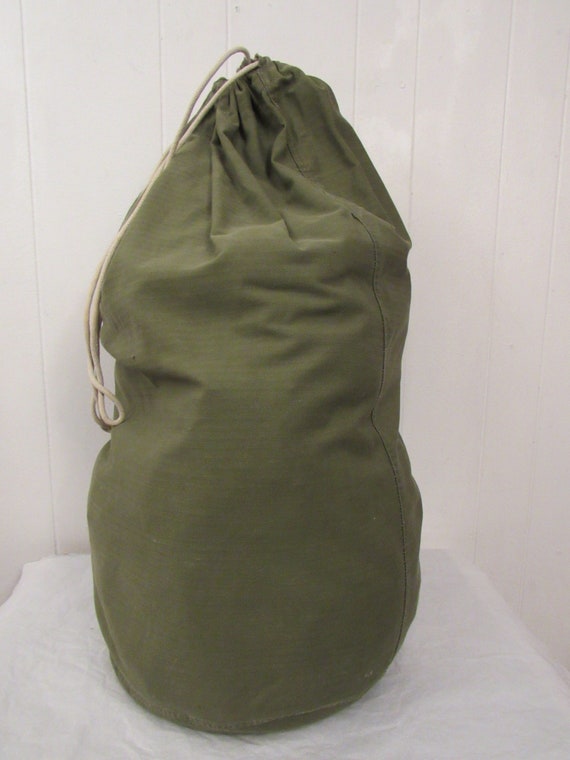 Vintage bag, vintage knapsack, HBT duffel bag, 1940s … Gem