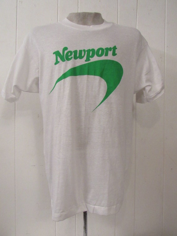 Vintage t shirt, 1980s t shirt, Newport t shirt, c