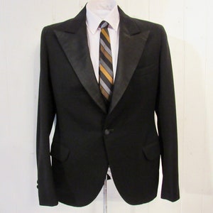 Vintage jacket, 1930s jacket, tuxedo jacket, tux jacket, dinner jacket, formal jacket, tuxedo, vintage clothing, size small