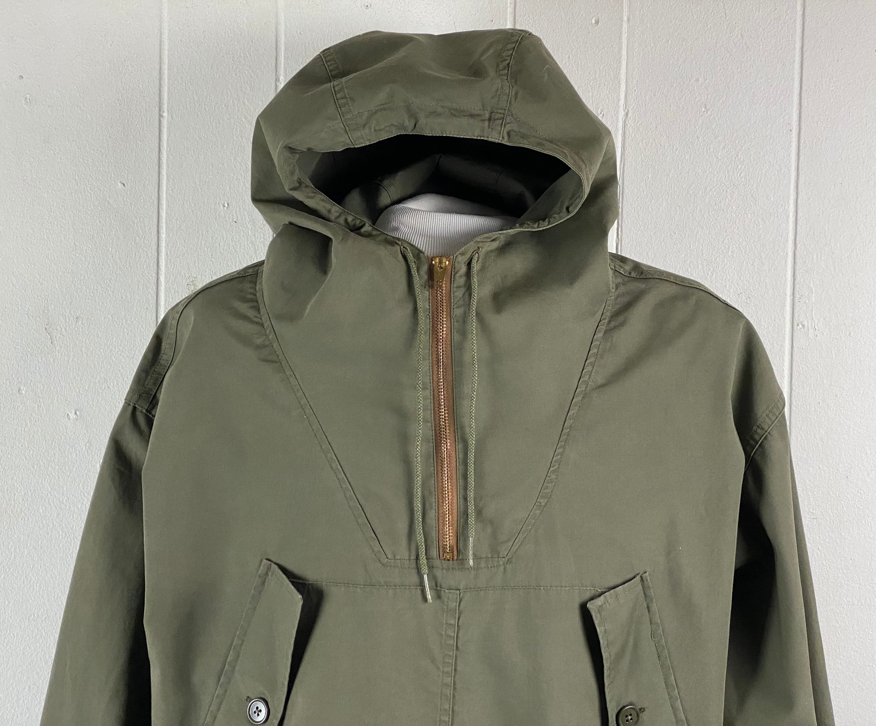 Ll bean army green jacket best sale