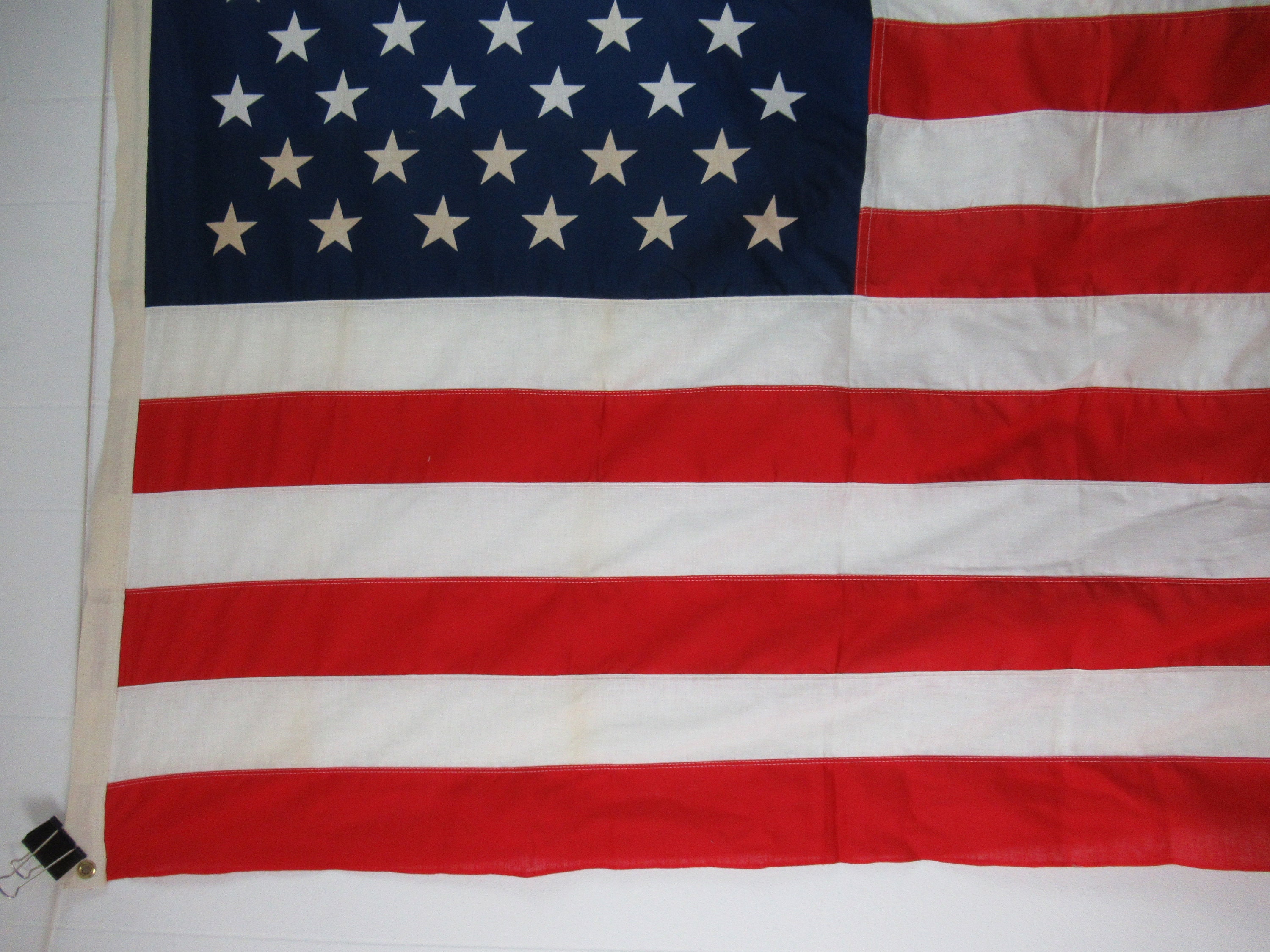 ヴィンテージ旗、米国旗、1950 年代の旗、アメリカ国旗、50 個の