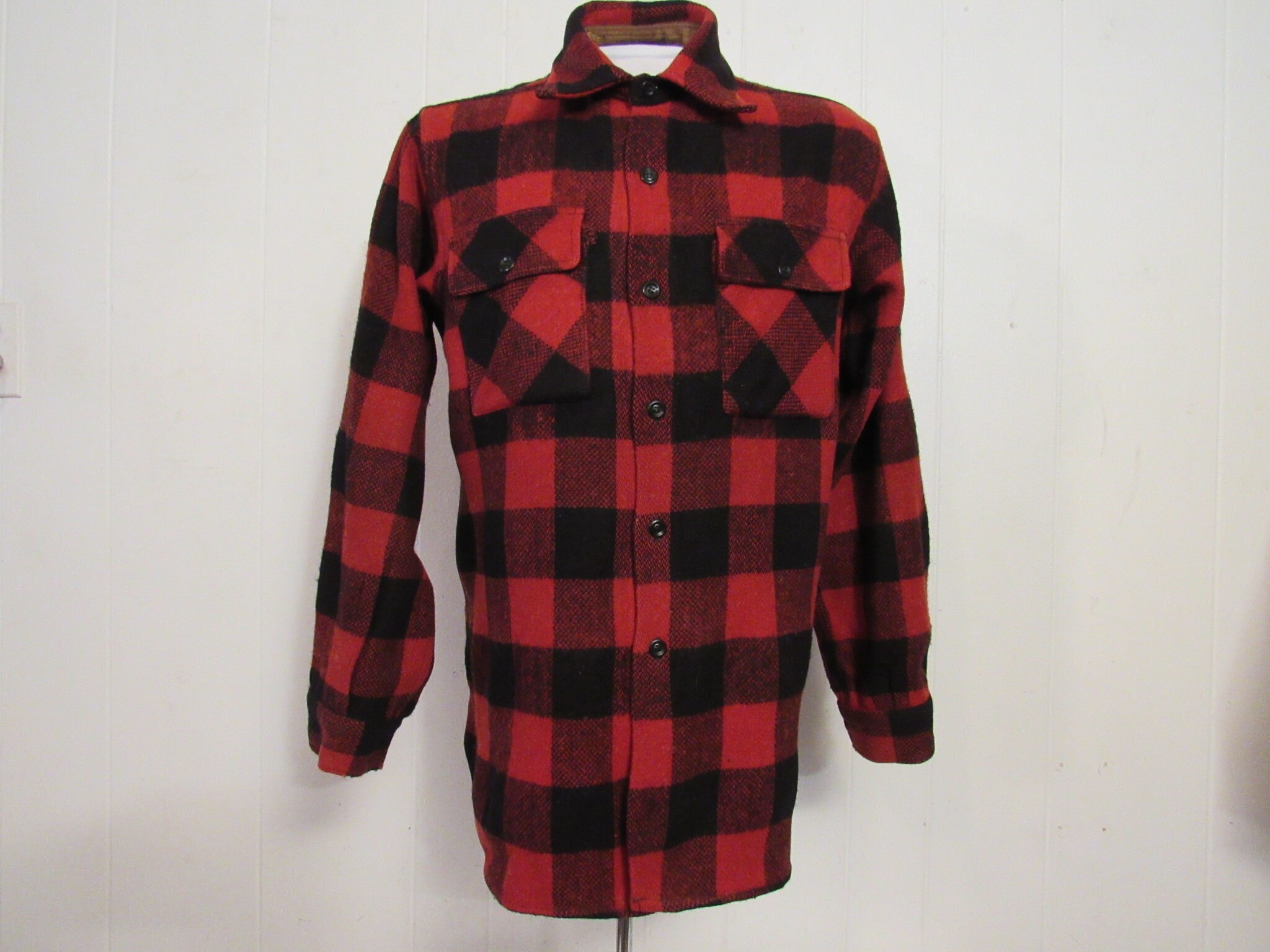 Vintage Shirt Big Yank Shirt 1940s Plaid Shirt Hunting - Etsy