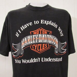 Vintage t shirt, Harley t shirt, motorcycle t shirt, 1990s t shirt, Chosa&#39;s Mesa Arizona, vintage clothing, size XL