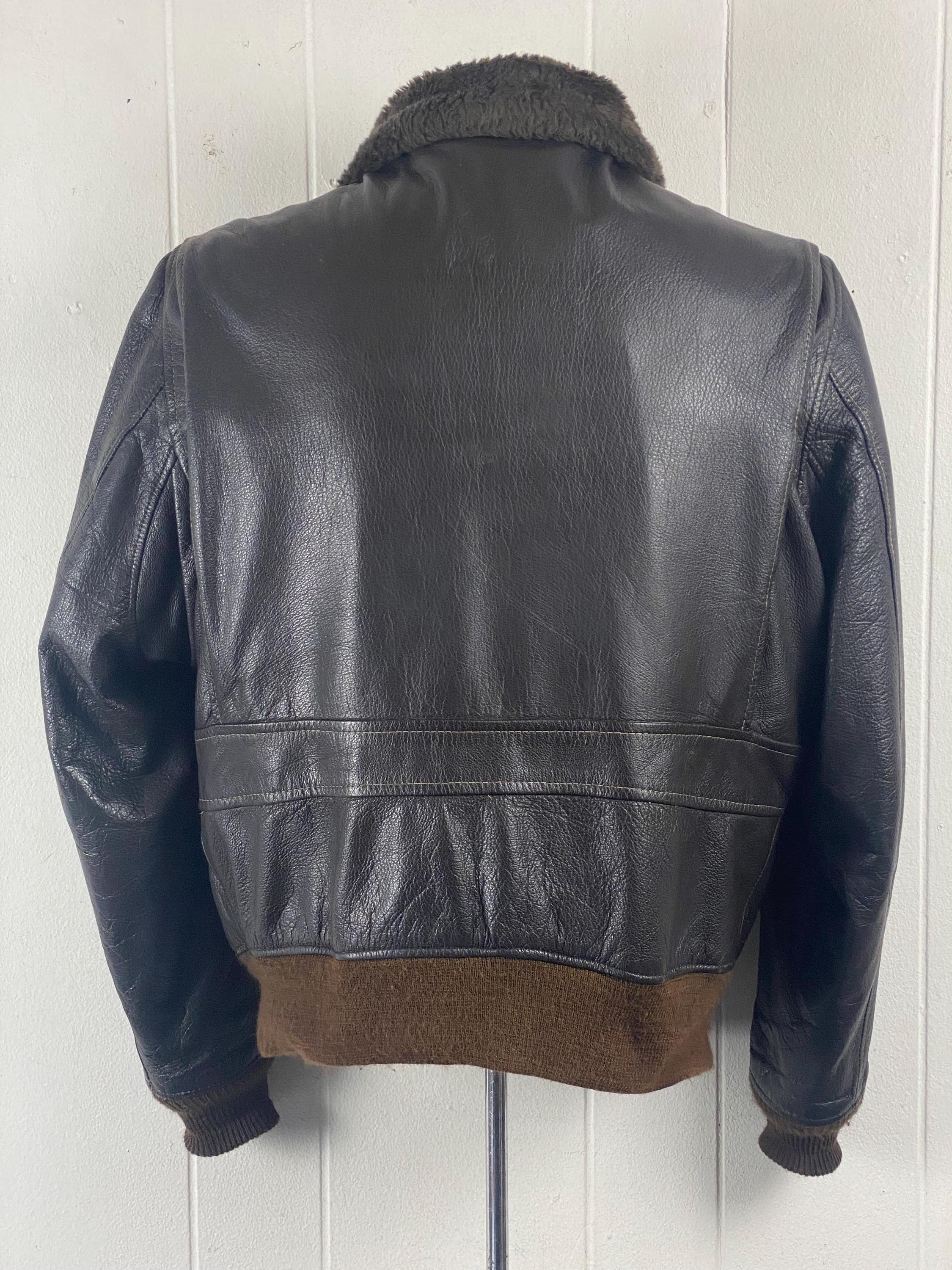 Vintage Jacket, Size Medium, Bomber Jacket, G-1 Jacket