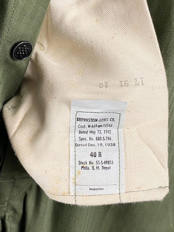 ヴィンテージ カバーオール、サイズ 40、1940 年代のカバーオール