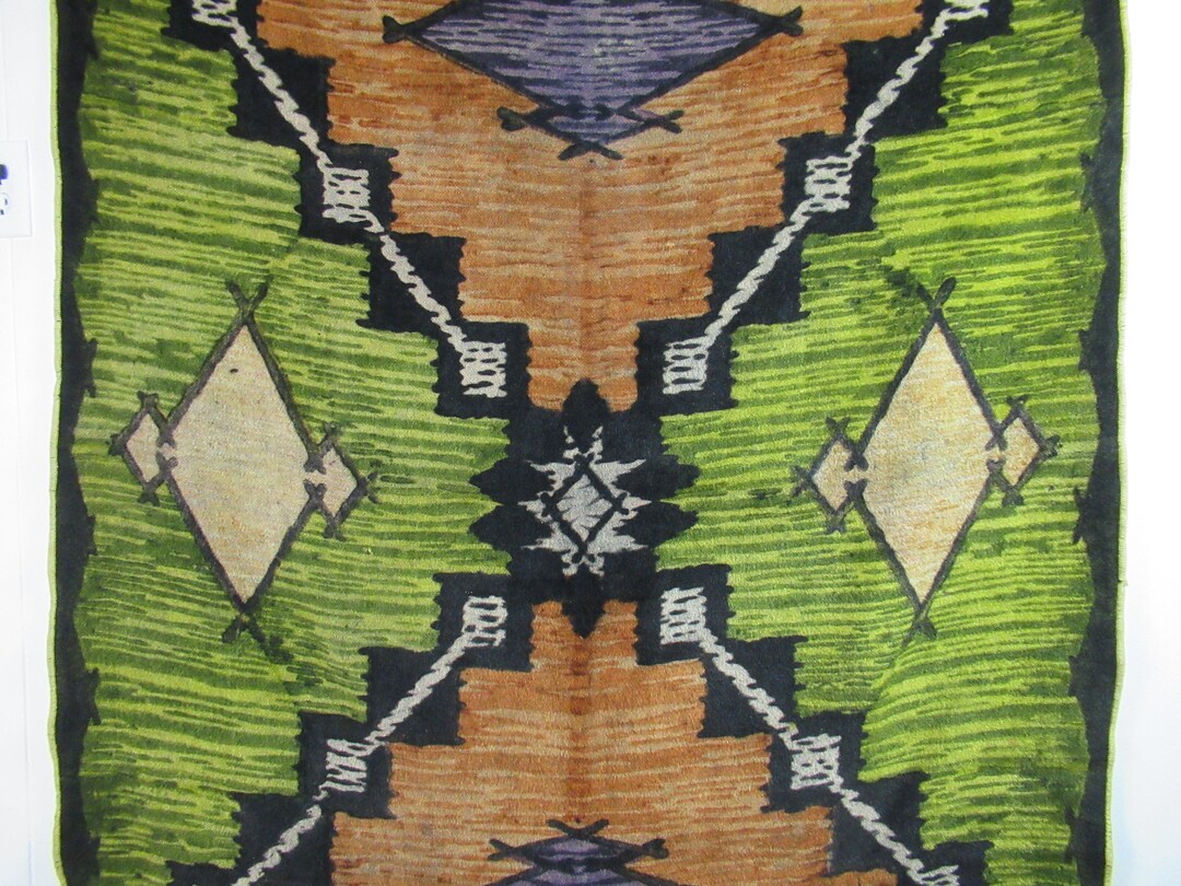 Vintage Blanket, 1900s Blanket, Lap Blanket, Mohair Blanket, Edwardian