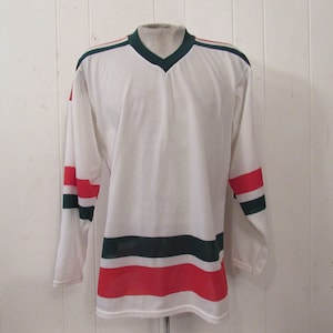 Vintage shirt, hockey shirt, 1970s hockey jersey, Cooper jersey, vintage clothing, size small