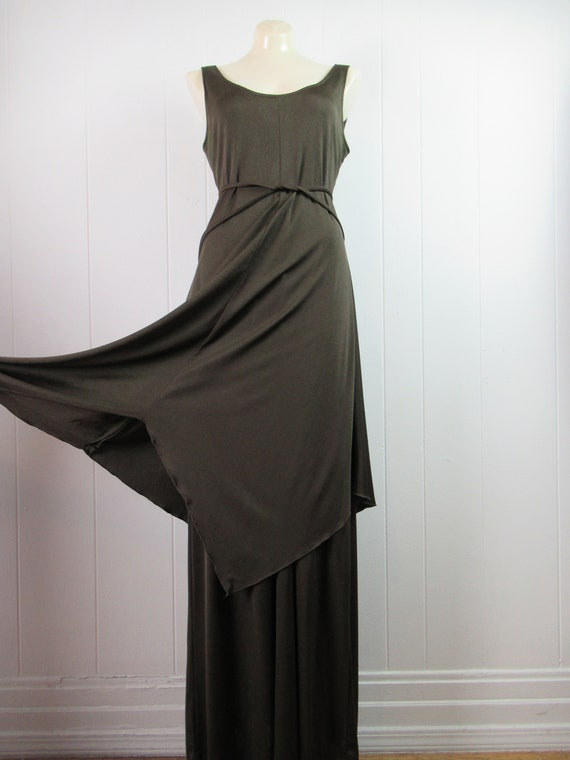 Vintage dress, Disco dress, Grecian goddess dress… - image 3