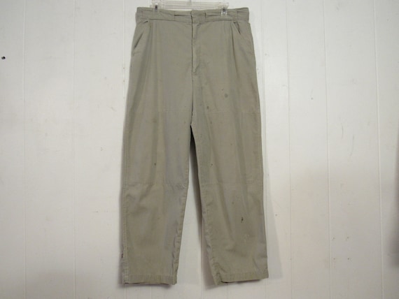 Vintage pants, hunting pants, work pants, 1950s pa