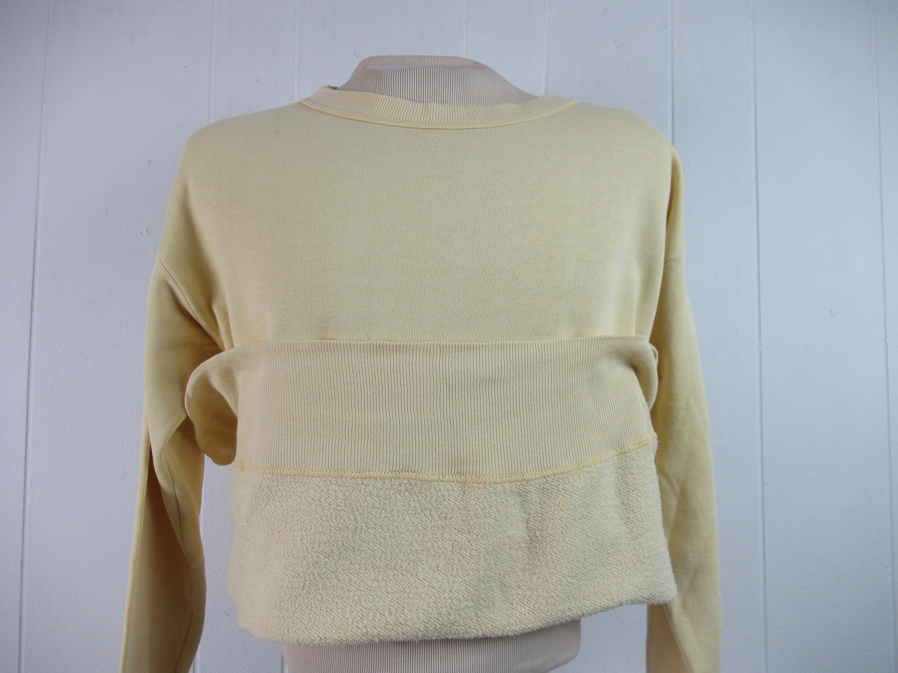 Vintage Sweatshirt, 1950s Sweatshirt, Hanes Windshield, Pale Vintage Sweatshirt, 1950s Sweatshirt, Hanes Windshield, Pale