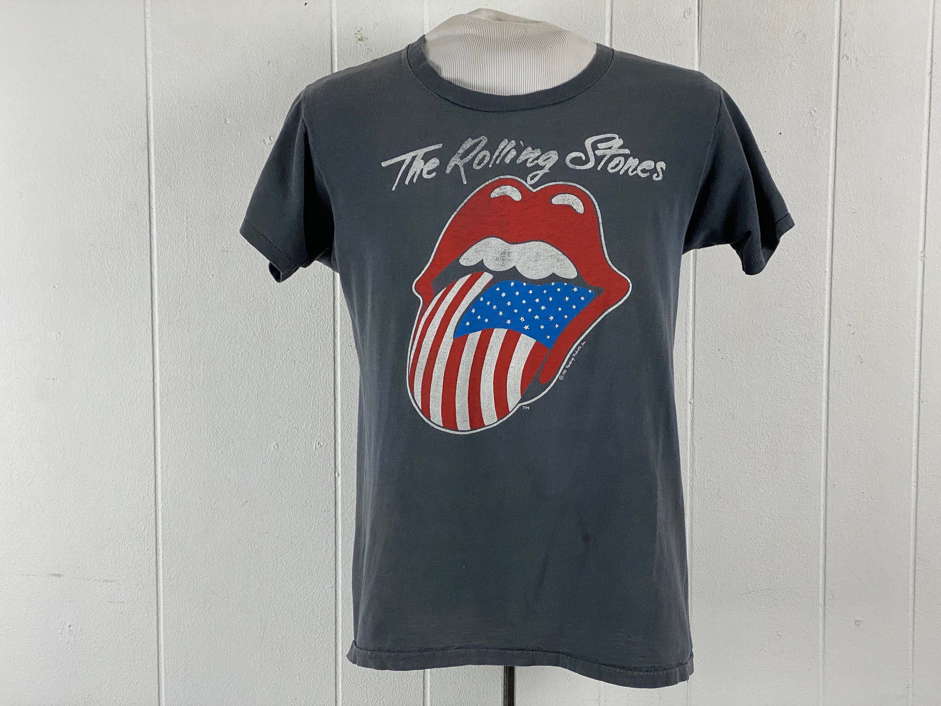 Vintage Rolling Stones Shirt 1981 - Etsy
