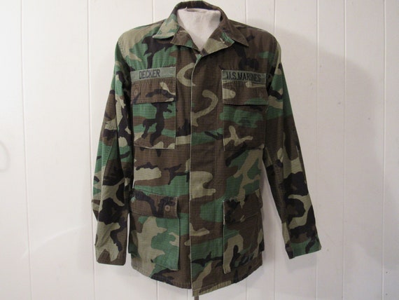 Vintage jacket, Marines jacket, camouflage jacket… - image 1