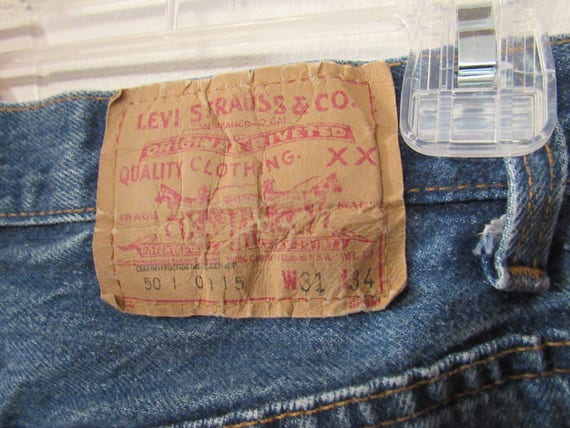 Vintage Levis, made in USA, 1980s Levis, Levis 50… - image 6