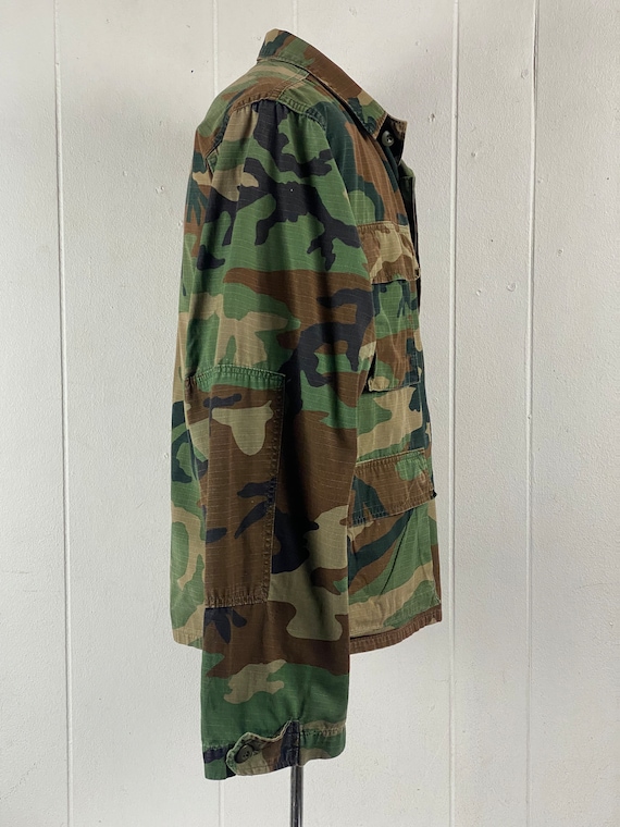 Vintage jacket, size medium, camouflage jacket, U… - image 7