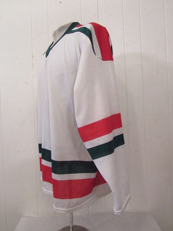 Vintage shirt, hockey shirt, 1970s hockey jersey,… - image 3