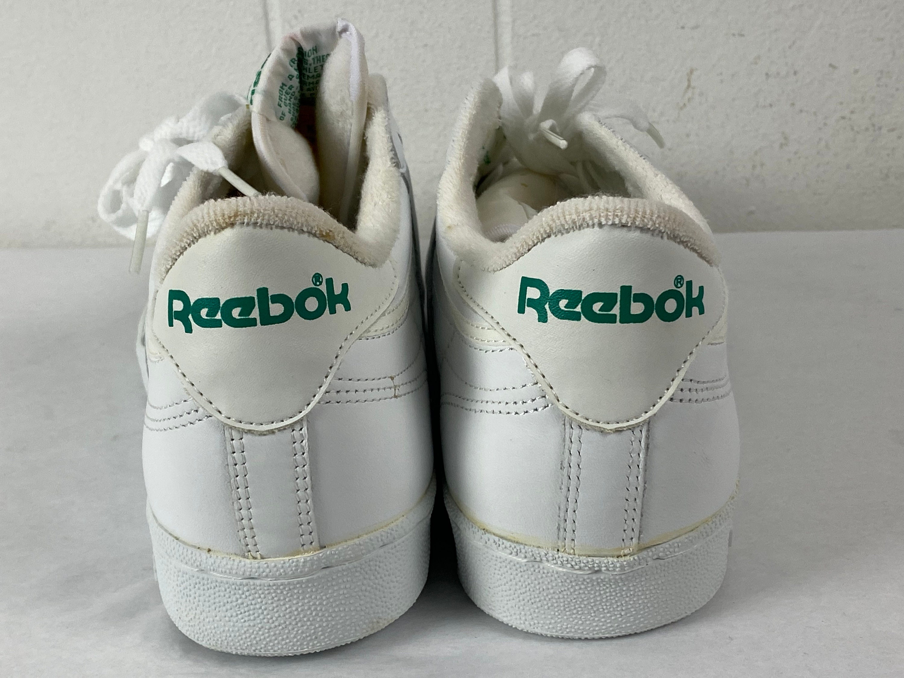 Vintage Reebok Size 11 1990s Shoes Reebok Club C Tennis Shoes New in Box White Tennis Shoes Vintage Clothing Vintage Shoes NOS NIB Etsy UK