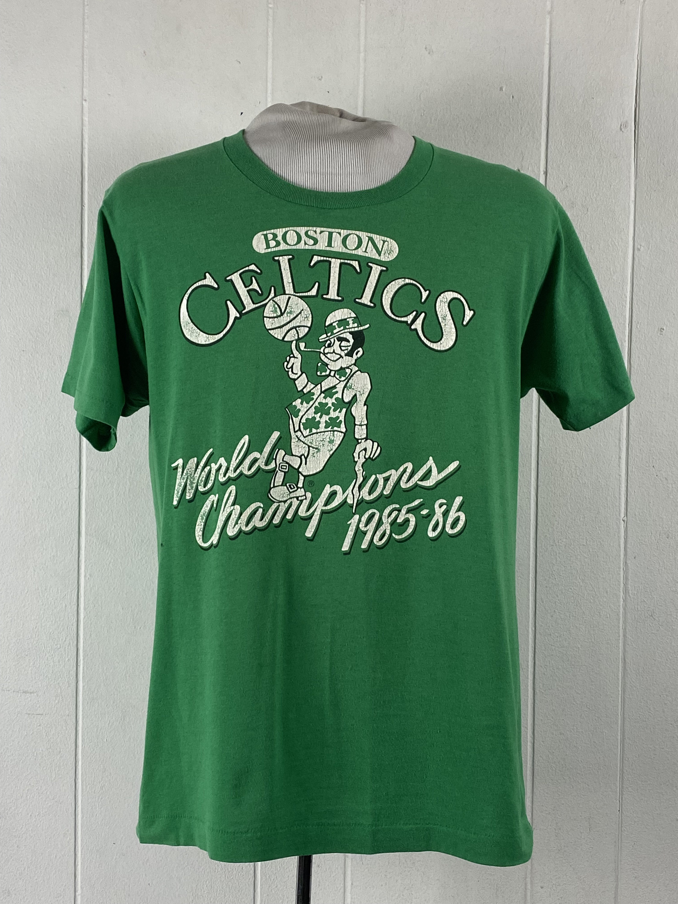 Vintage T Shirt, Size Medium, Boston Celtics T Shirt, 1980s Vintage T Shirt, Size Medium, Boston Celtics T Shirt, 1980s