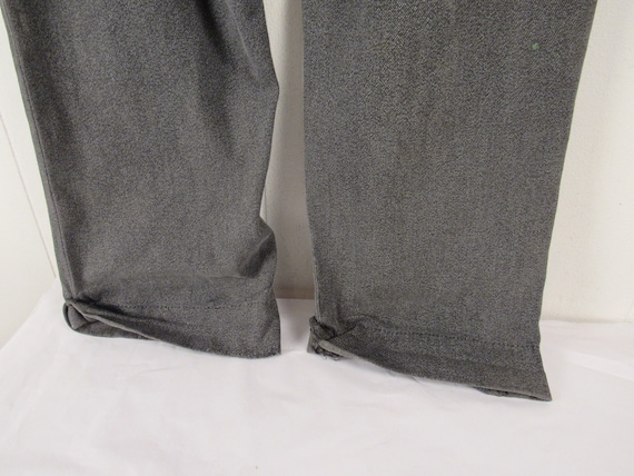Vintage work pants, 1930s pants, Pepperell Battle… - image 8
