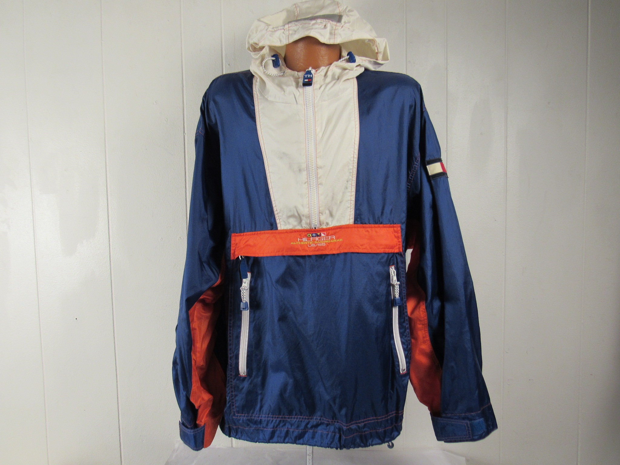 Tommy Sailing Jacket - Etsy Tommy Sailing Jacket - Etsy