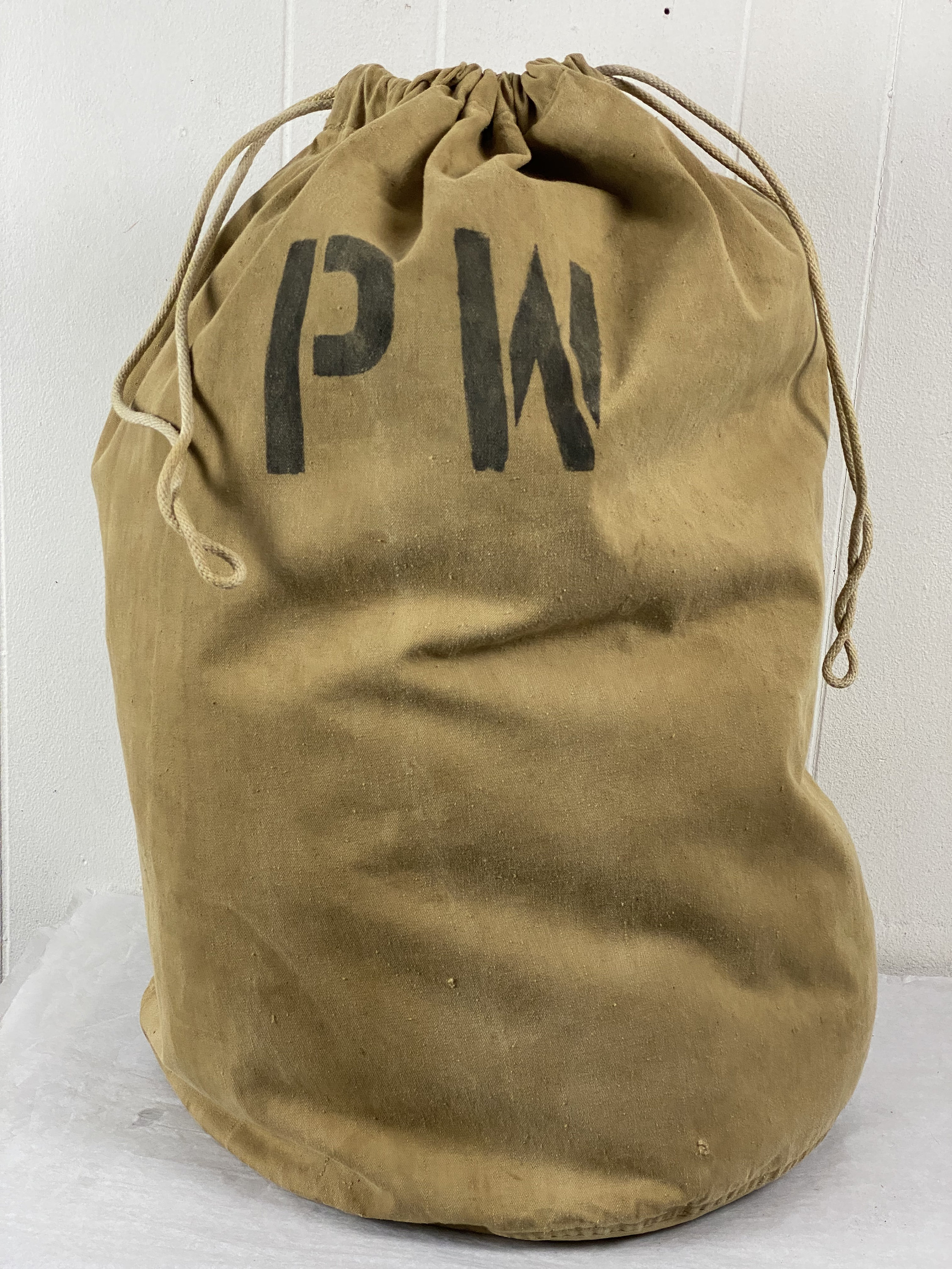 ア*リ様 40s WW2 MILITARY BOSTON BAG WITH ST Vintage Bag, 1940s Bag, Shoulder Bag, WWII Bag, Messenger
