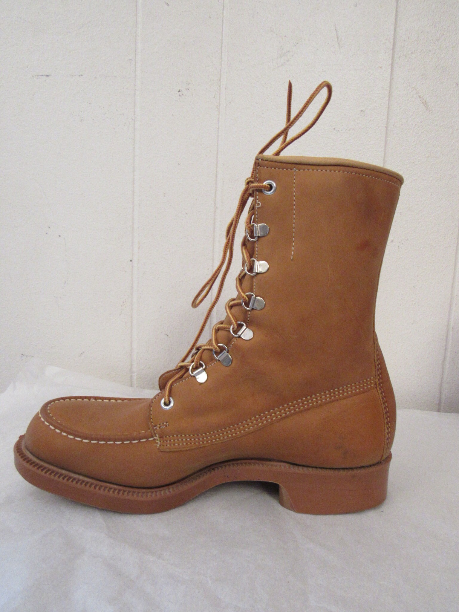 Vintage boots hunting boots work boots leather boots Etsy