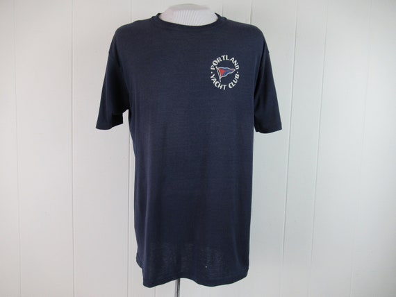 Vintage t shirt, Portland Yacht Club, 1980s t shi… - image 2