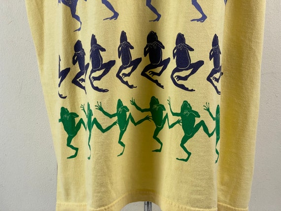 Vintage t shirt, size XL, Michigan Rag Co., frog … - image 4