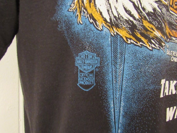 Vintage t shirt, motorcycle t shirt, 1970s t shir… - image 3