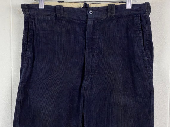 Vintage pants, 33 X 31, 1950s pants, corduroy pan… - image 3
