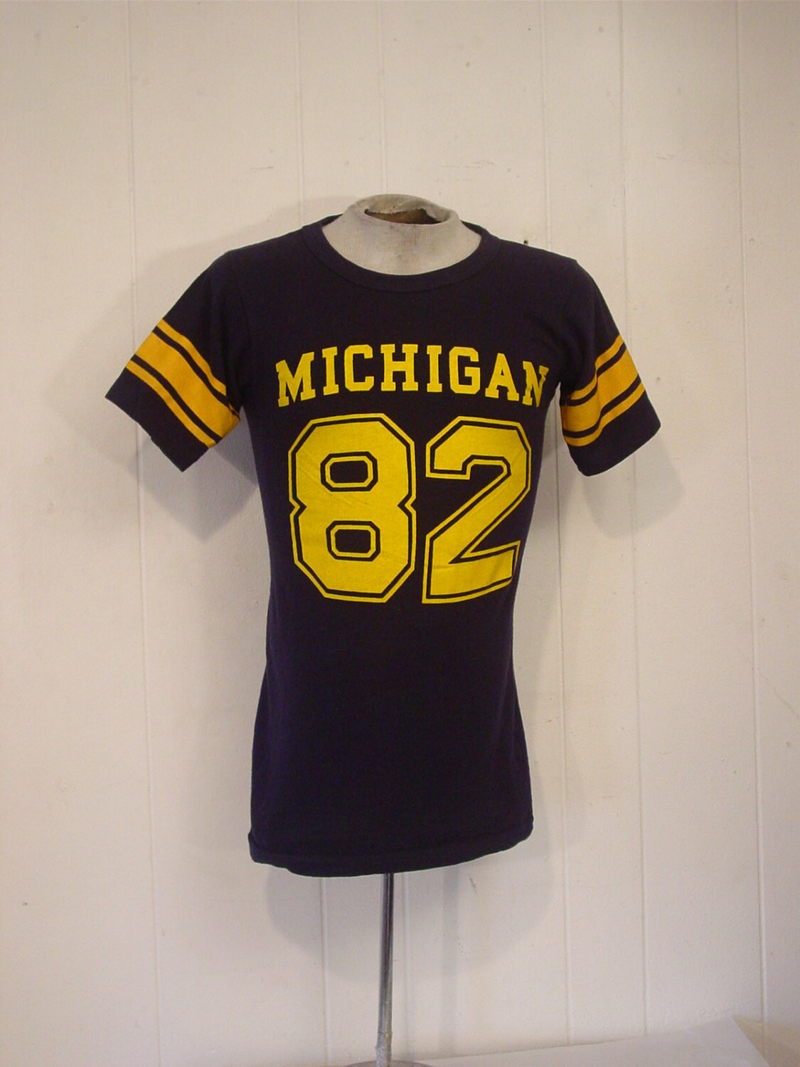 VINTAGE T SHIRTS, Champion T Shirt, Champion Blue Block