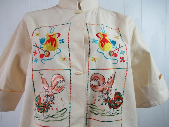 Vintage jacket, Mexican jacket, 1950s dress, Mexic