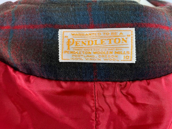 Pendleton jacket, vintage 1950s, vintage jacket, … - image 8