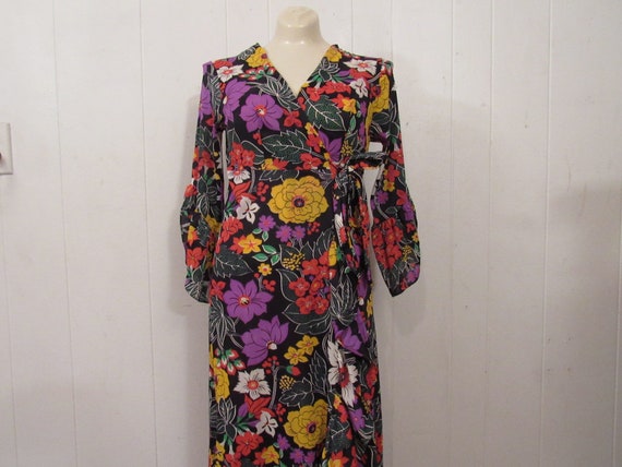 Vintage robe, 1960s robe, vintage house dress, vi… - image 1