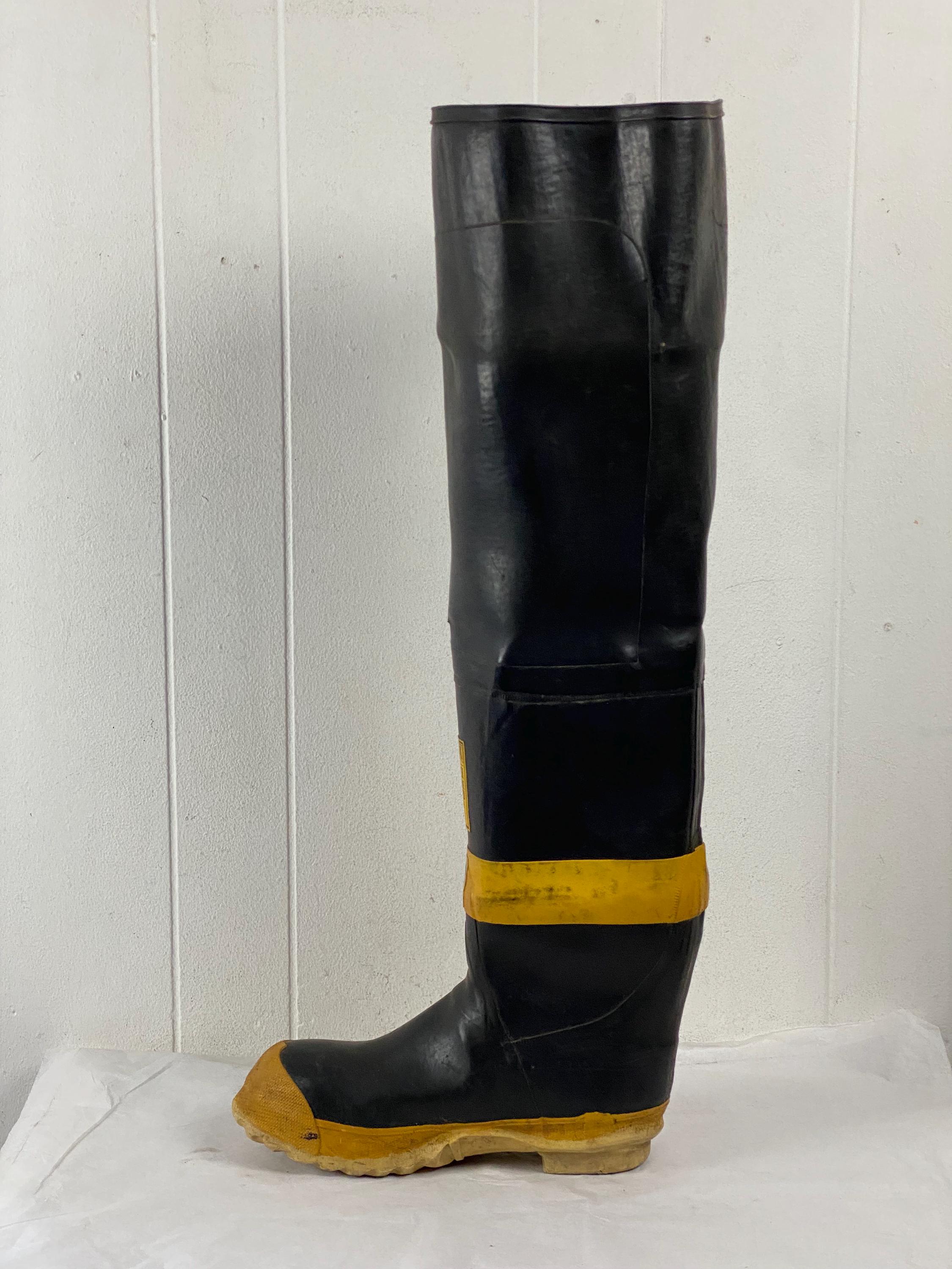 Vintage Ranger Firemans Boots, Size 10, Ranger Firemaster 