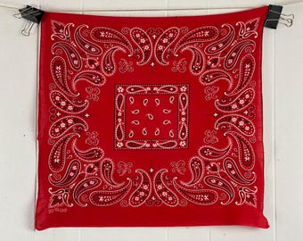 Vintage Bandana, 1940s Bandana, SWAGGER Bandana, Western