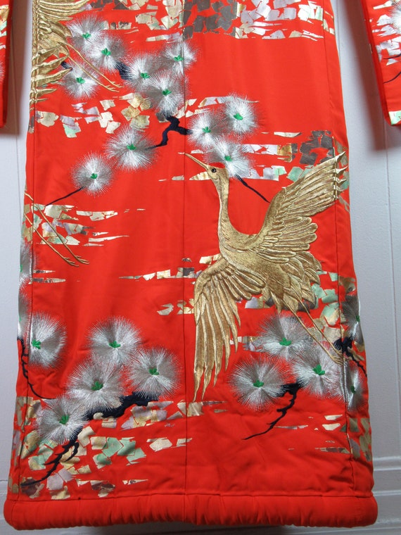 Vintage kimono, wedding kimono, silver and gold, … - image 7