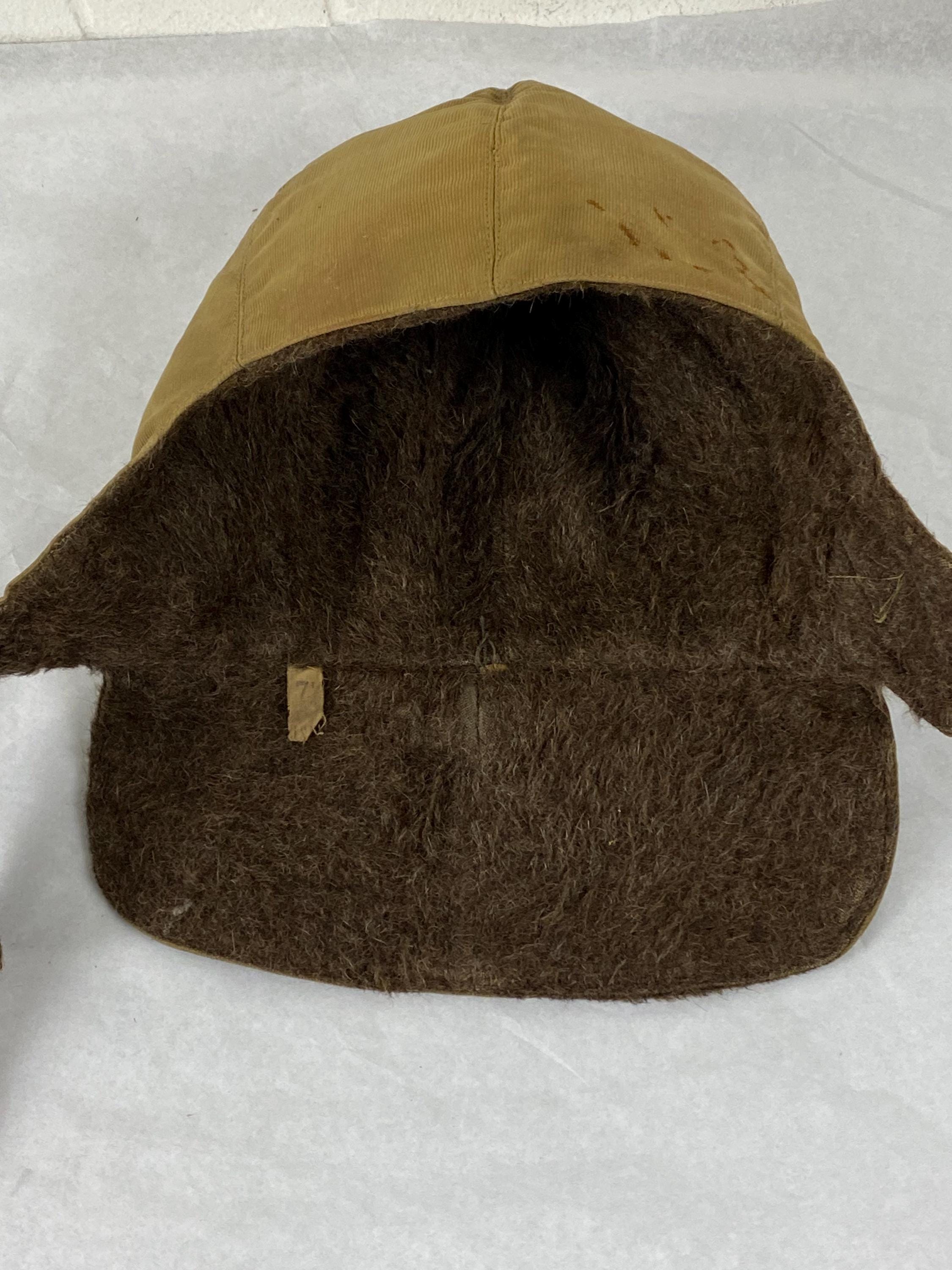 帽子 40'S VINTAGE military hat Vintage Hat, Size 7 1/4, 1940s Hat, USN Deck Hat, WWII Hat
