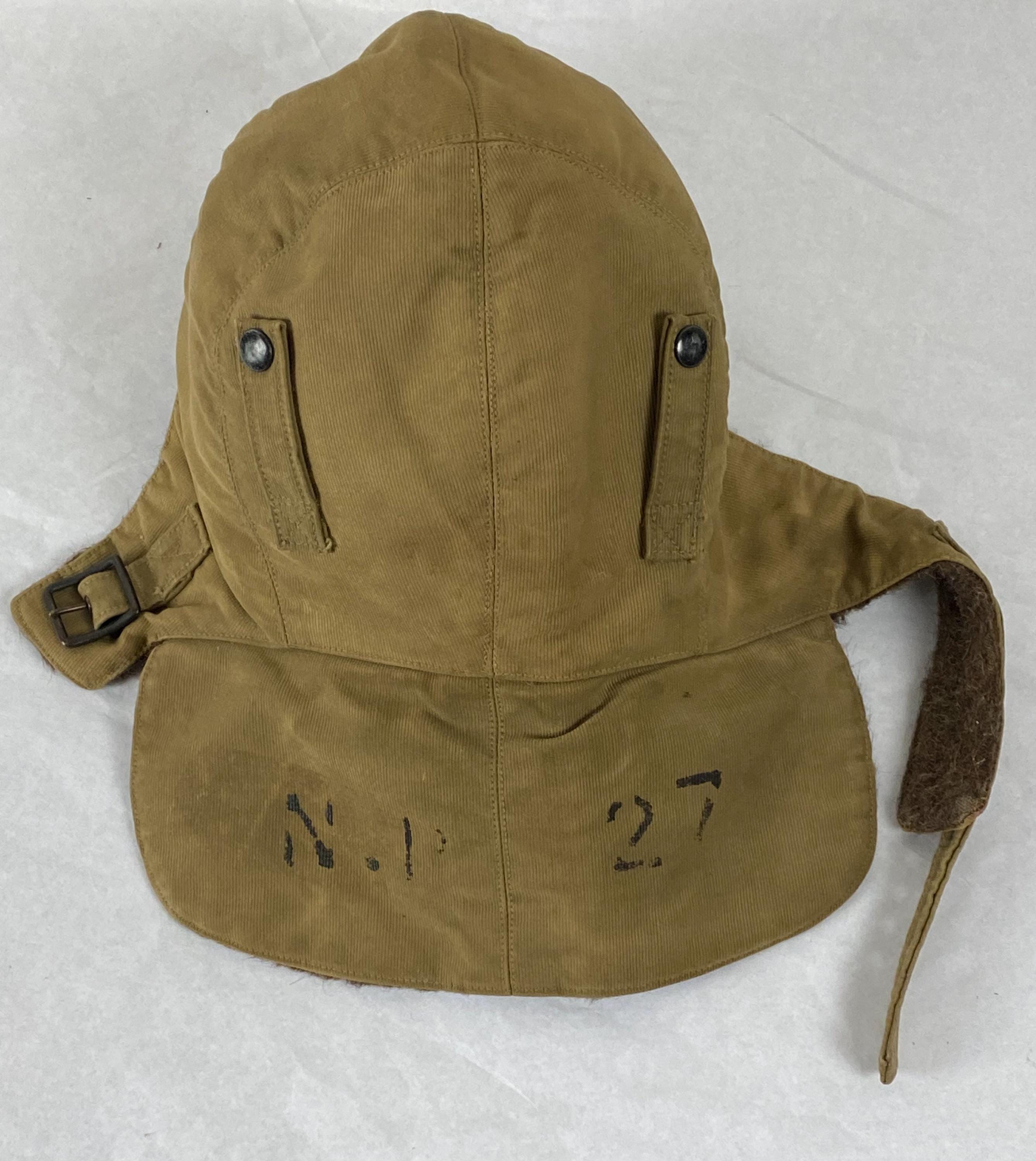 帽子 40'S VINTAGE military hat Vintage 1940s US Army Military Hat Wool Visor Cap Rattan