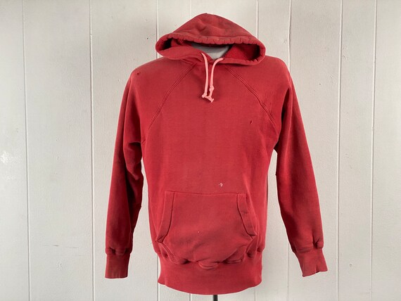Vintage Sweatshirt Size XL 1950s Sweatshirt Hooded - Etsy