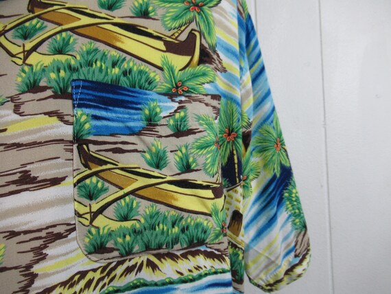 Vintage shirt, vintage Hawaiian, Hawaiian shirt, … - image 3