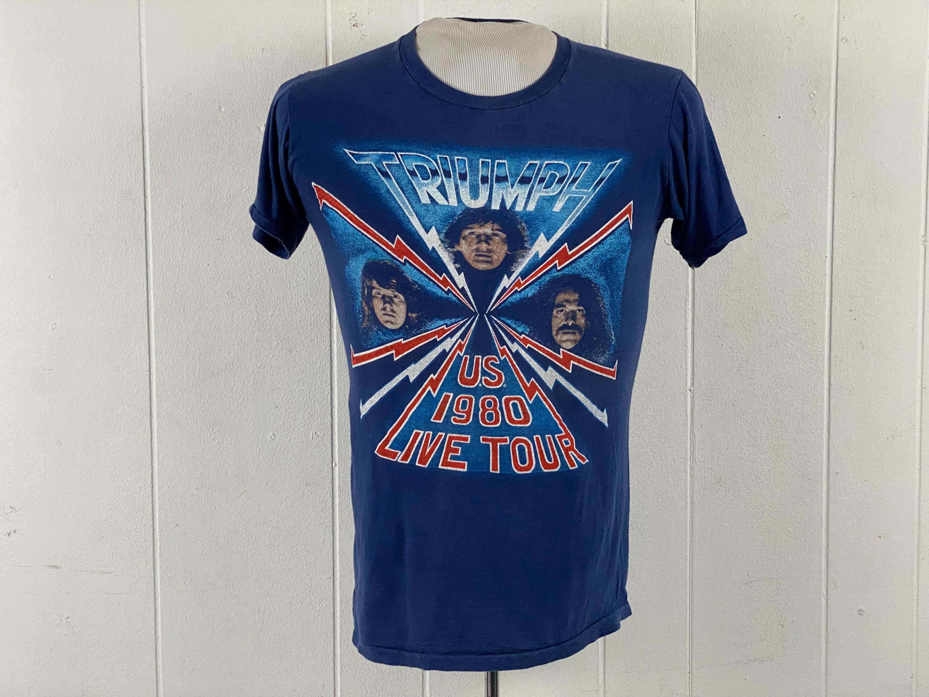 Triumph T Shirt, Size Medium, 1980s T Shirt, Vintage T Shirt