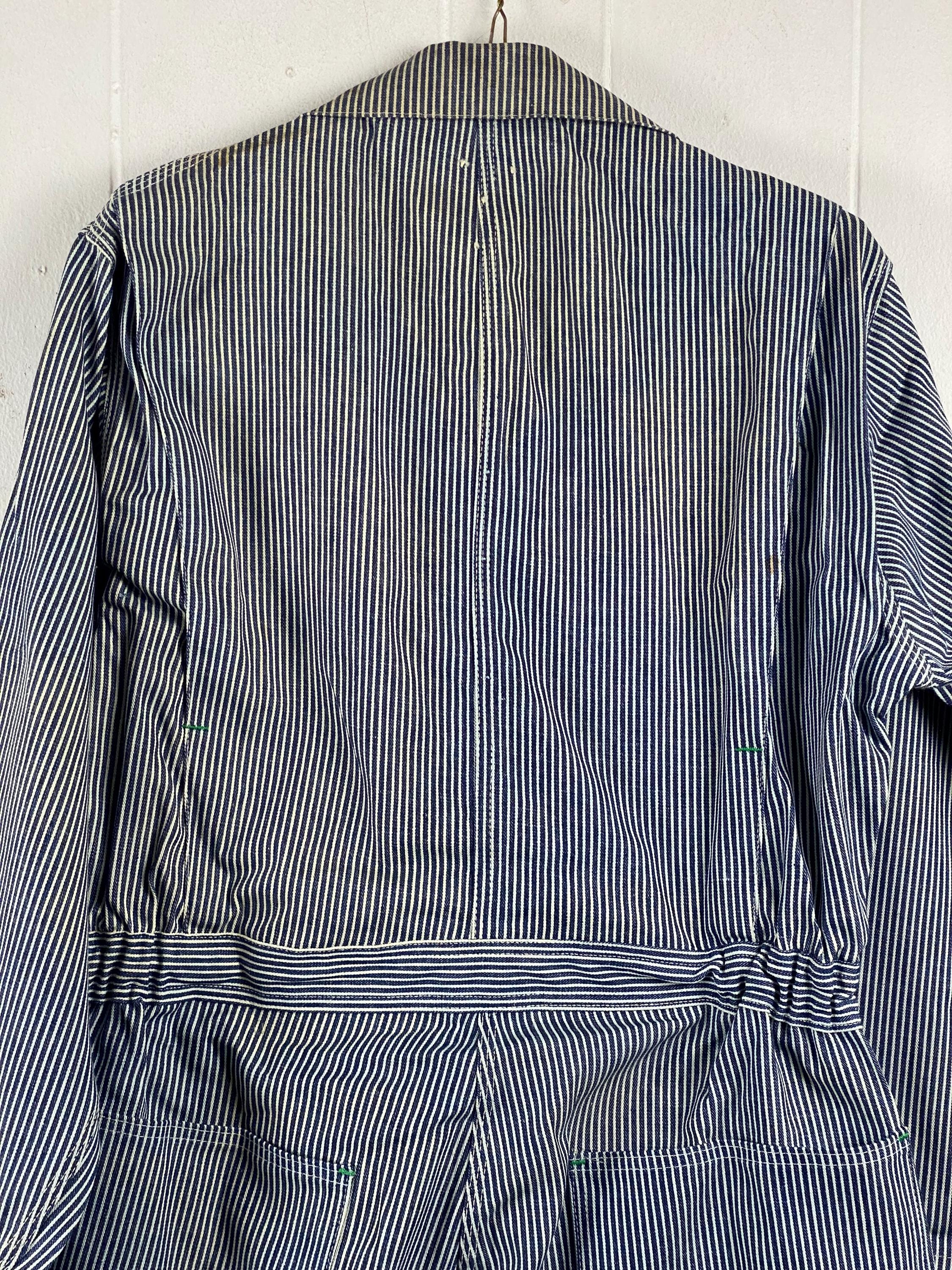 Oshkosh Coveralls, Size 44, Vintage Coveralls, Hickory Stripe