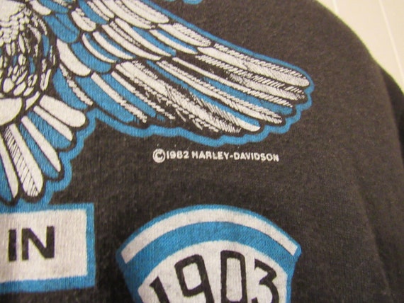 Vintage t shirt, Harley Davidson t shirt, motorcy… - image 5