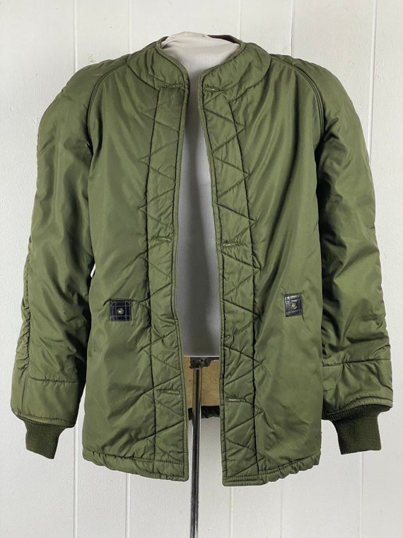 Vintage jacket, 1960s jacket liner, WWII jacket, … - image 2
