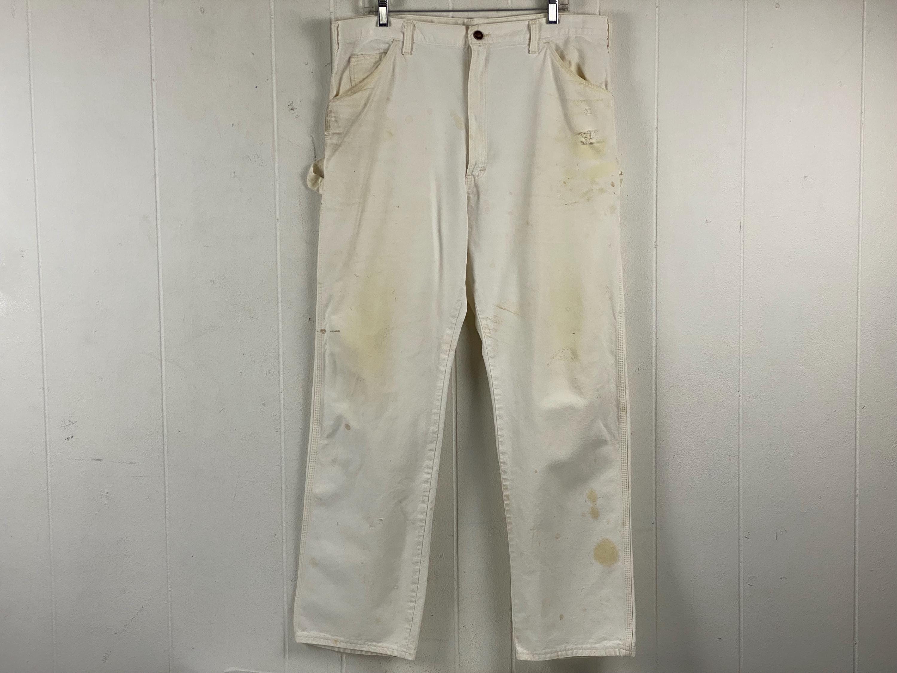 パンツ 70s 80s store brand white painter pants Vintage Painter's Pants – NARRO