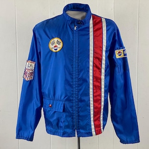 70s Racing Jacket - Etsy