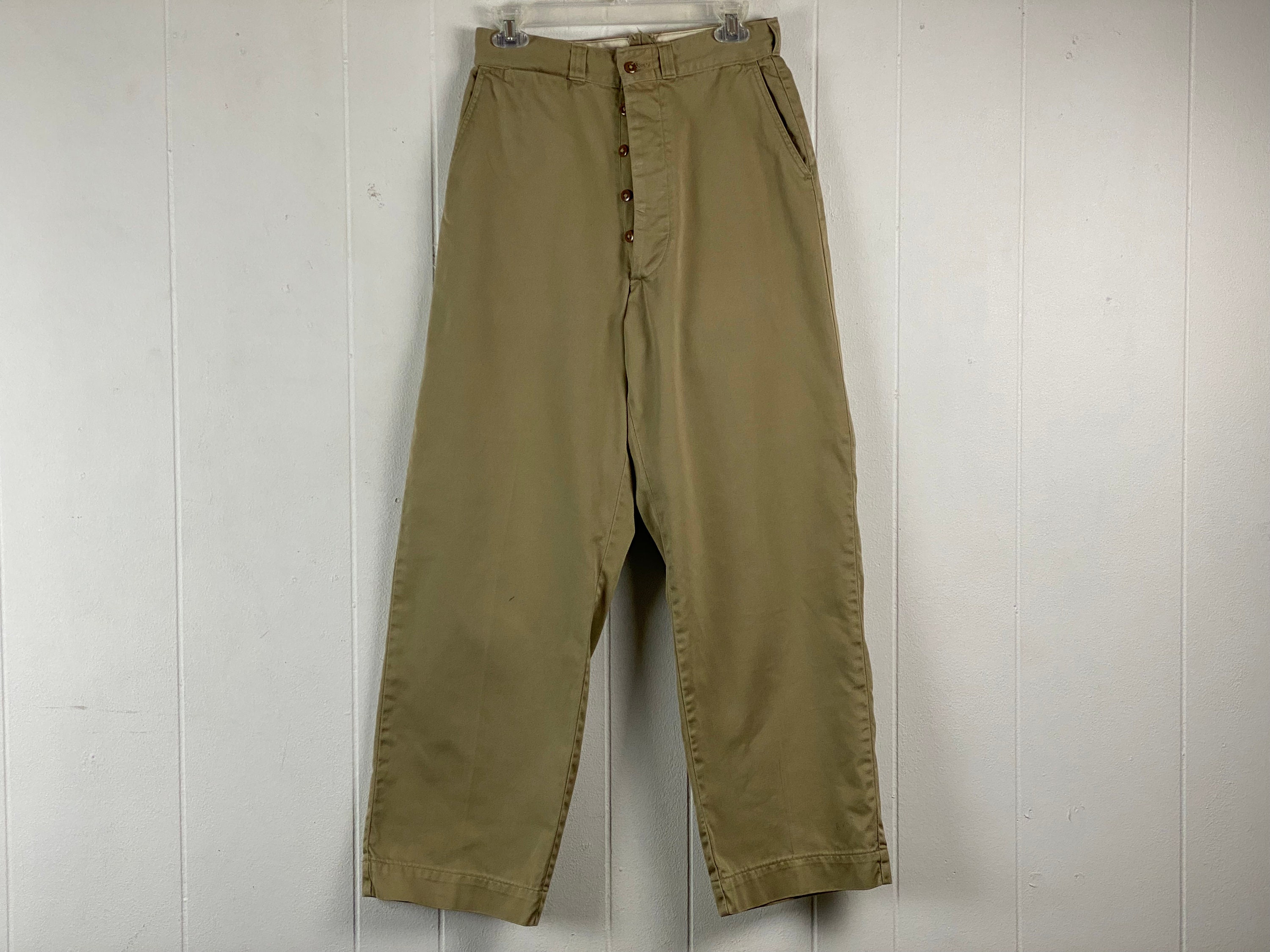 パンツ 50s Vintage OshKosh ARMY Chino Pants パンツ 50s Vintage OshKosh ARMY Chino Pants Used) 50s-60s