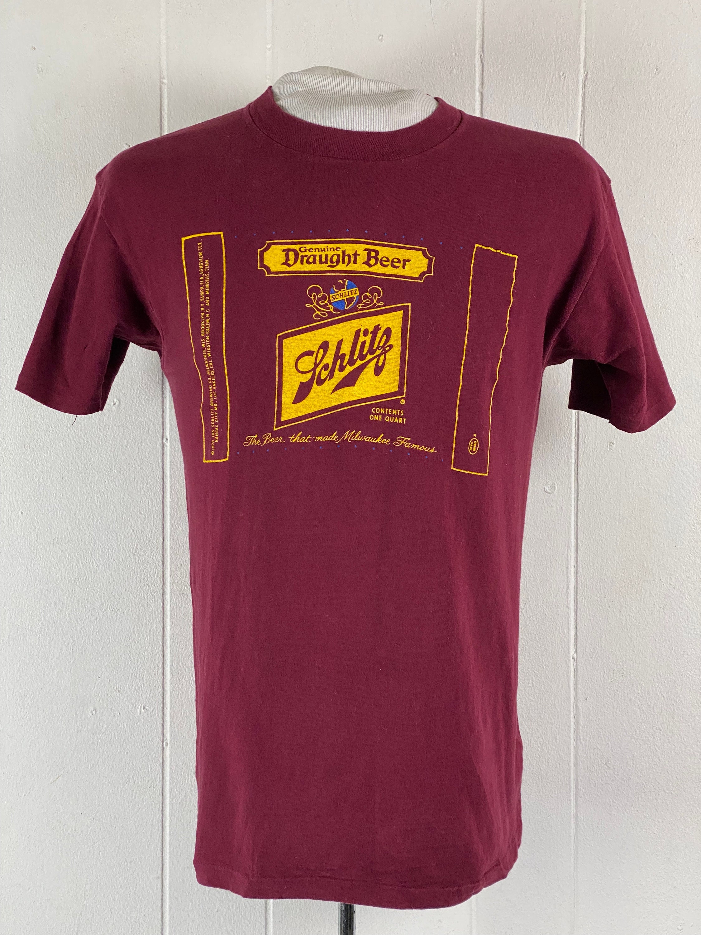 1970 Milwaukee Brewers Artwork: ICONIC® Men's 60/40 Blend T-Shirt
